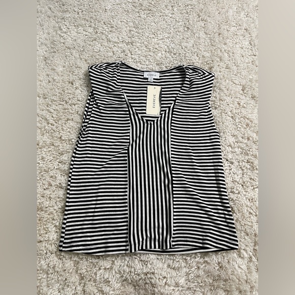 Evereve Tops - Evereve Laney Striped Mix Tank Top Size XS